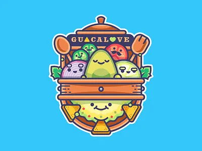 Guacal💚ve branding character design illustration illustrator logo stickermule vector videogame