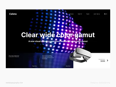 eg.154 black branding character design element format graphic graphic design layout tech typography ui web web design