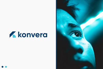 Konvera Logo Design brand identity branding design graphic design logo
