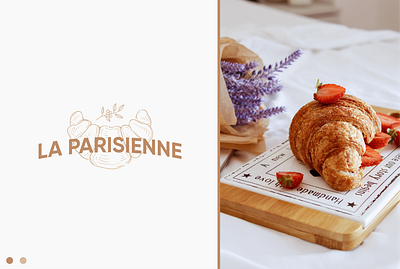 La Parisienne Logo Design brand identity branding design graphic design logo