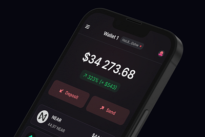 Crypto Wallet - NFT app application blockchain crypto cryptocurrency ios market marketing nft wallet