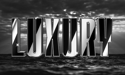 Chrome Effect #14 branding chrome effect chrome logo effect chrome text effect design graphic design illustration logo photoshop effect