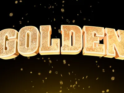 Bling Bling Effect #2 branding design gold graphic design illustration logo photoshop effect