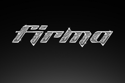 Chrome Effect #6 branding chrome effect chrome logo effect chrome text effect design graphic design illustration logo photoshop effect