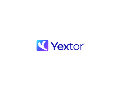 Yextor Logo Design brand identity branding creative logo creative logo design design graphic design graphics design logo logo design minimal logo design rummancreations simple logo