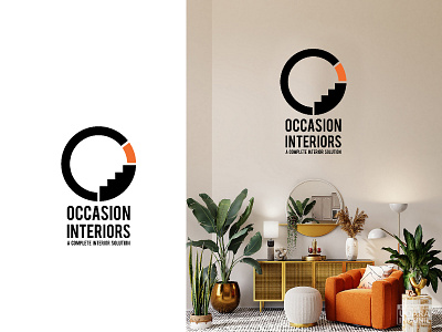 Logo Design - Occasion Interiors art branding concept dubai dubai logo design flat graphic design illustration interior design logo logo branding logo design rebranding uae ui vector