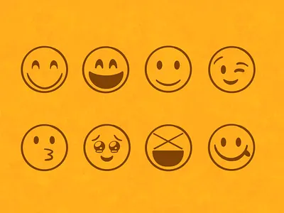 Emoji Illustrations - The Emoji Project 3d alan jacob george art brand identity branding cinema 4d clean design emoji emotion graphic design illustration installation interior mall minimal procreate render visualization yellow