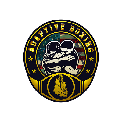 Adaptive Boxing branding graphic design logo