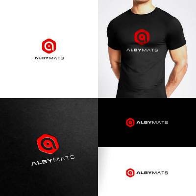 ALBY MATS branding logo