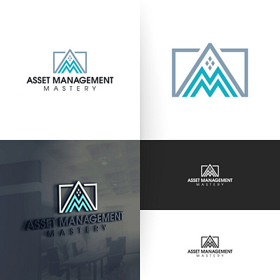 Asset Management MASTERY branding graphic design logo