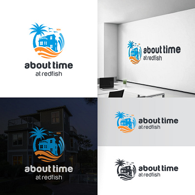 ABOUT TIME branding graphic design logo