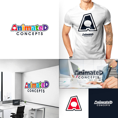 AnimateD Concept branding graphic design logo