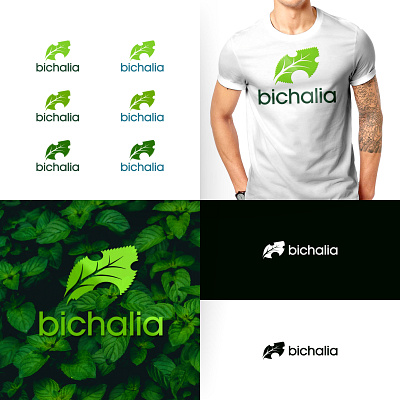 BICHALIA branding logo motion graphics