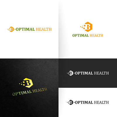 OPTIMAL HEALTH graphic design logo motion graphics