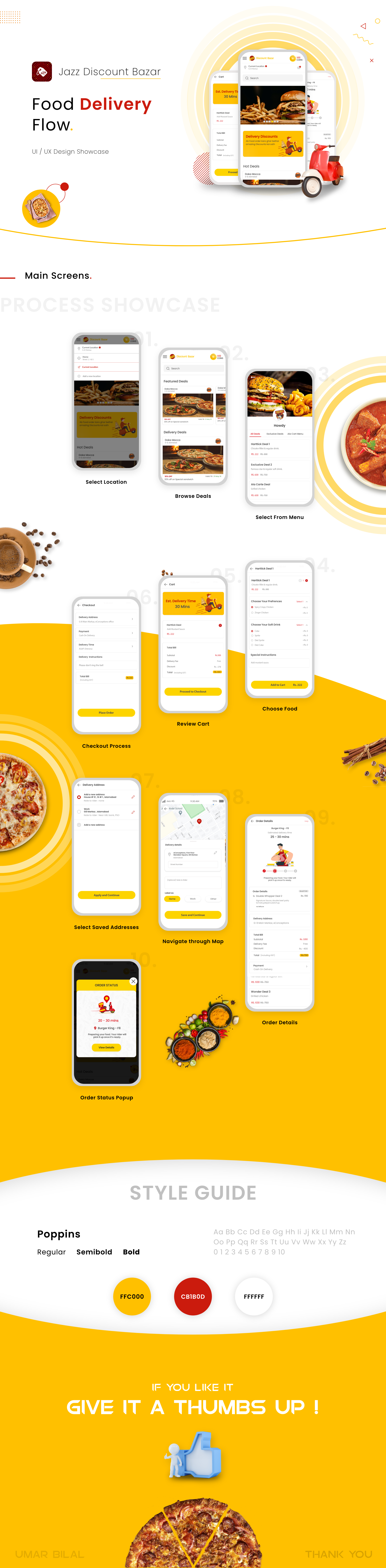 Jazz Discount Bazar Delivery Module application design design food foodapp graphic design illustration typography ui uiux ux