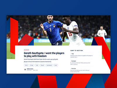 England Football Learning Platform design education england football football sport ui ui design