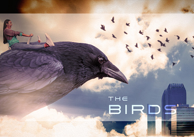 The Birds art artwork bird birds design fantasy illustration image photomanipulation photoshop photoshop art surreal