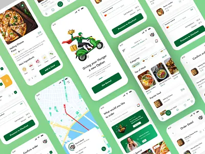 Food delivery - Mobile app agency food food app food app design food delivery app food delivery exploration food mobile app new concept restaurant typography ui ui design uiux uiux design ux ux design