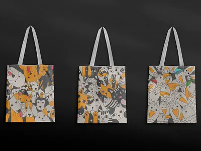 Funny Bags artwork illustration