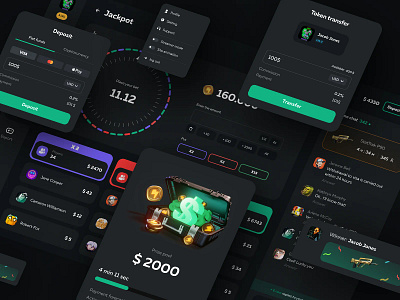 Jackpot game 3d app app design application cs csgo design game illustration interface ui ux web сs go