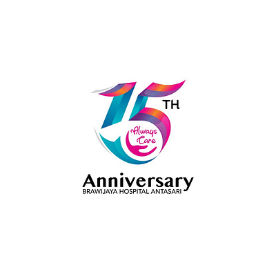Brawijaya Hospital 15th Anniversary Logo 15th anniversary brand branding design hospital illustration logo logodesign vector