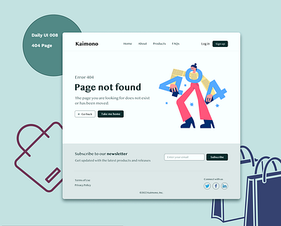 Daily UI 008 - 404 Page 404page dailyui design error404 ui uidesign userexperience userinterface ux uxdesign