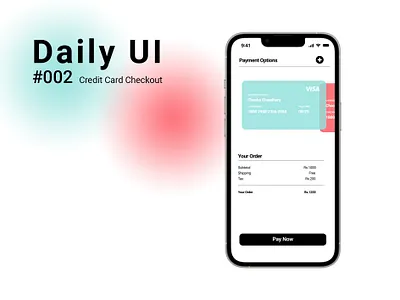 Daily UI challenge #2
