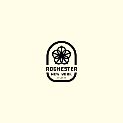 City rebrand concept branding concept graphic design illustrator logo rochester thicklines