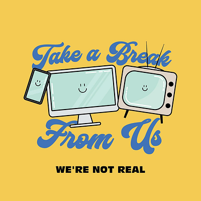 Take a Break design graphic design illustration illustrator socialmedia vector