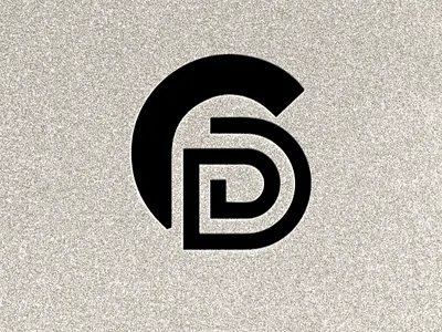 Logo made of C and D branding design illustration logo ui unicdesign uniclogo ux vector