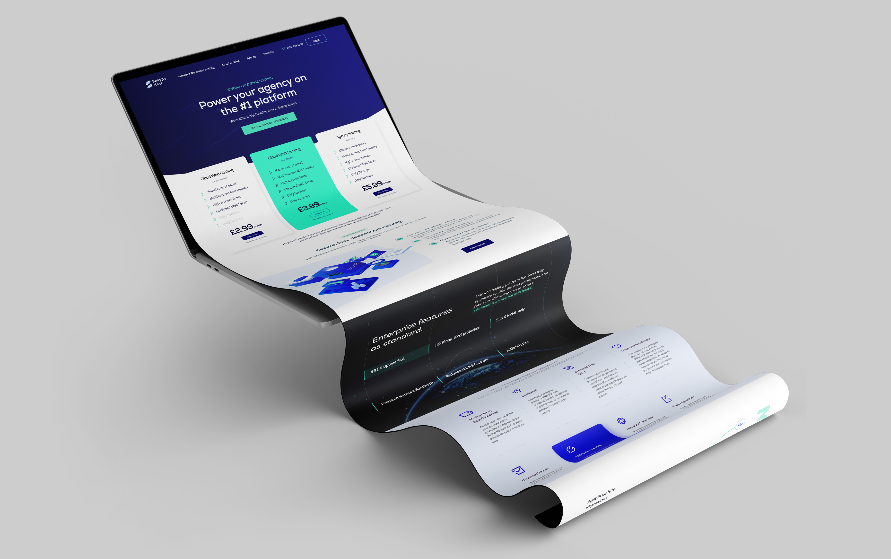 Example of Word Press Site Redesign