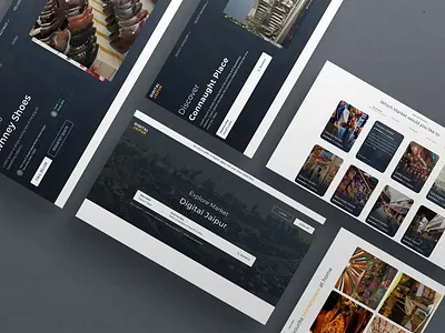 Digital Jaipur - Unlimited Listing Directory Website app case study design directory ecommerce india indiamart justdial landing page ui uiuxlabs ux website