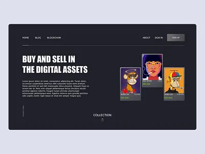 Web 3.0 Concept app app design crypto cryptocurrency design nft nfts ui ui design ux ux design web web design web ui web ux