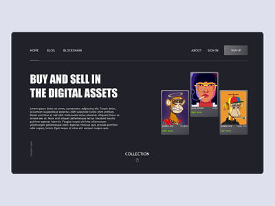 Web 3.0 Concept app app design crypto cryptocurrency design nft nfts ui ui design ux ux design web web design web ui web ux