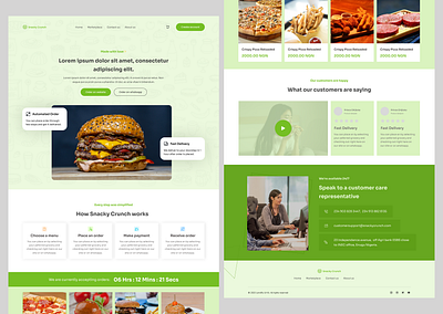 Grocery Landing Page - Website Exploration design grocery landing page online store ui ux web ui website