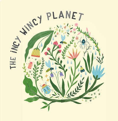 A book about kindness book children illustration planet plants