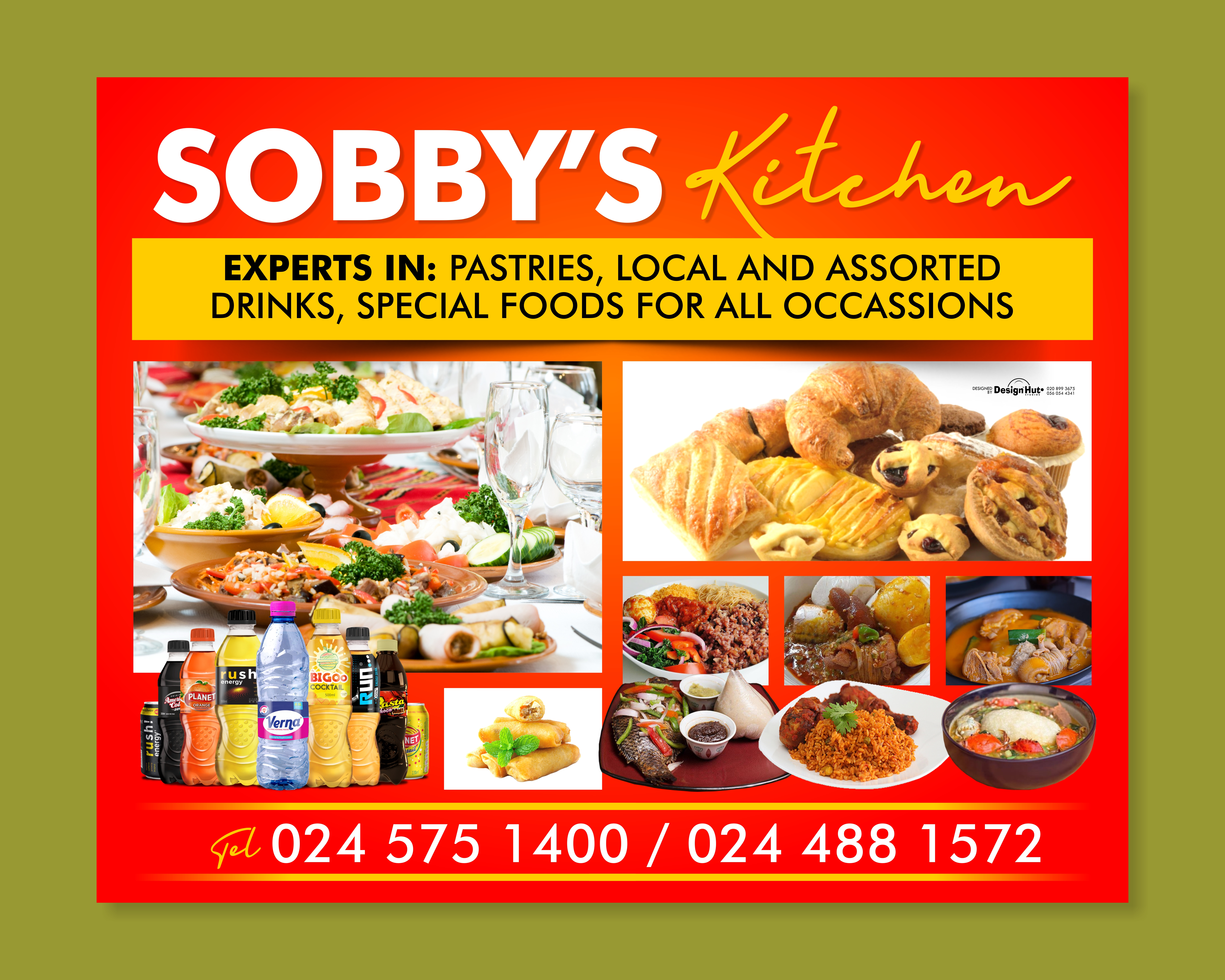 Example of Sobby's Kitchen Front Banner