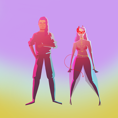 BYOB - Incharacter 2d animation character design illustra illustration inspiration jhonbmlk motion graphics