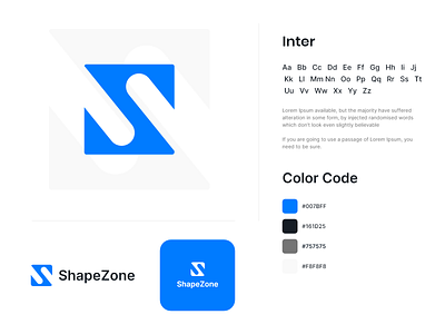 ShapeZone Logo brand logo creative logo logo new logo shapezone