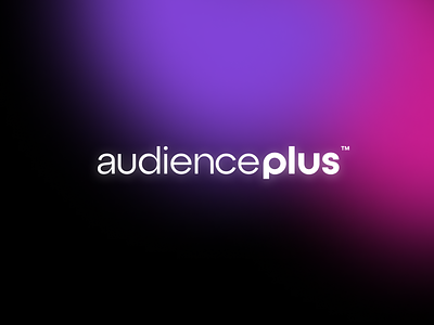Audience Plus - Brand Identity brand brand identity branding identity immersive logo media company minimal saas saas startup startup
