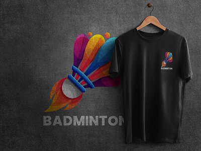 Tshirt Design || Badminton badminton black t shirt design graphic design shirt stickermule t shirt design tranding tshirt