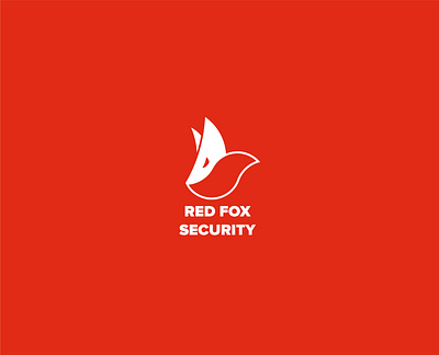 Daily Logo Challenge #2 - Red Fox Security design fox fox logo graphic design logo red logo vector
