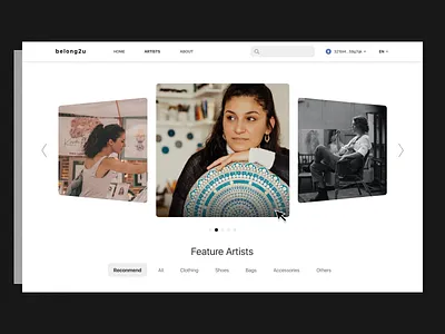 NFT Website 2 ui web