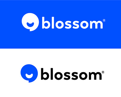 Blossom Logo Designed By Guiouaz Ayoub app branding design graphic design illustration logo typography ui ux vector