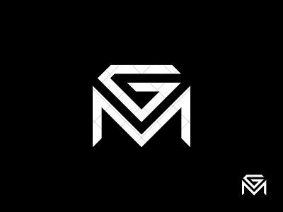 letter GM monogram logo by ROTANN 32 on Dribbble