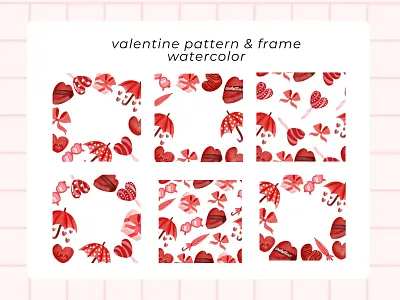 valentine watercolor illustration canva illustration valentine watercolor