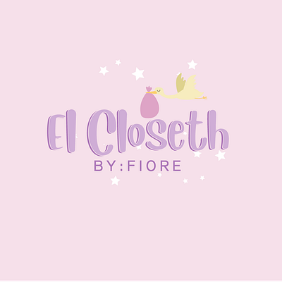 El closeth branding design graphic design illustration infantil logo typography vector