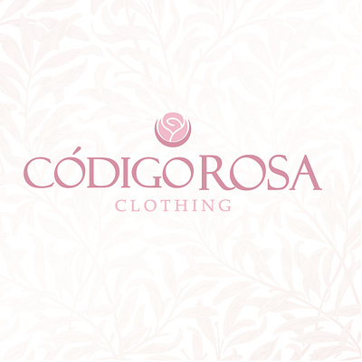 codigo rosa logo branding design graphic design illustration infantil logo typography ui vector