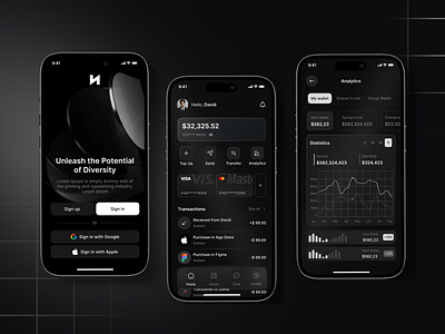 Digital Banking APP | UI Mobile App Design app design banking banking app banking app dark mode banking mobile app dark mode digital banking app design interactive design mobile app mobile app design ui ui design ui ux ui ux design user research ux