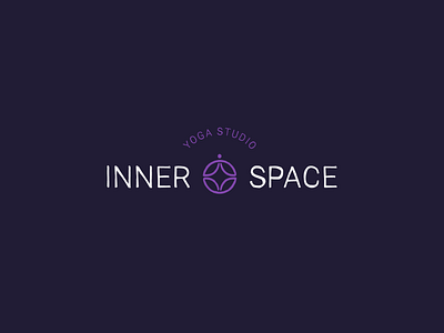 Inner Space – yoga studio logo logotype sign space studio yoga